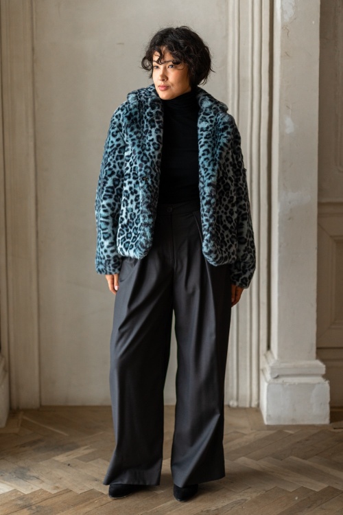 Выкройка шубы. Коллекция с необычными деталями «Почерк»_normal