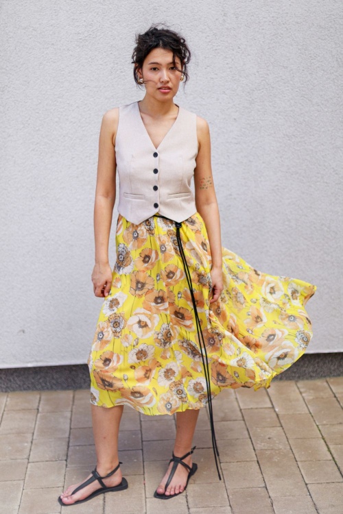 Выкройка юбки. Беззаботная коллекция «Лиза»_normal