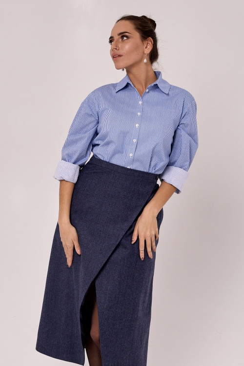 Выкройка юбки с запахом_normal