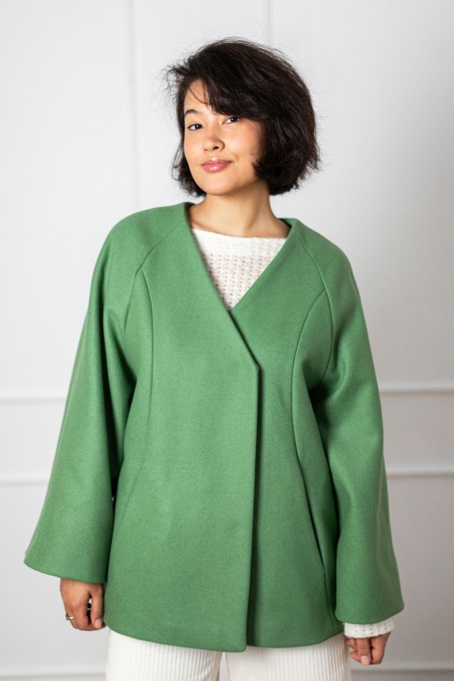 Выкройка жакета. Коллекция с котиками «Миу»_normal