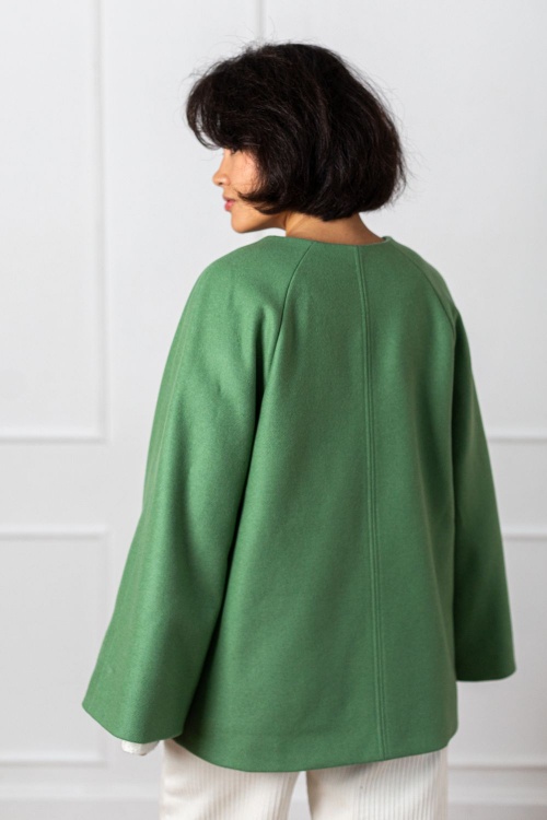 Выкройка жакета. Коллекция с котиками «Миу»_normal