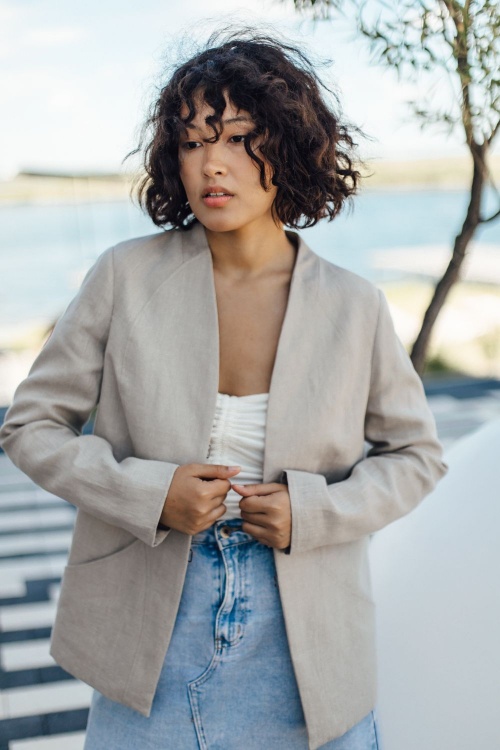 Выкройка жакета. Летняя коллекция «Сейчастье»_normal