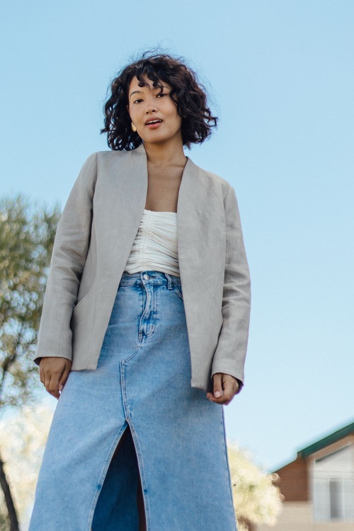 Выкройка жакета. Летняя коллекция «Сейчастье»_normal