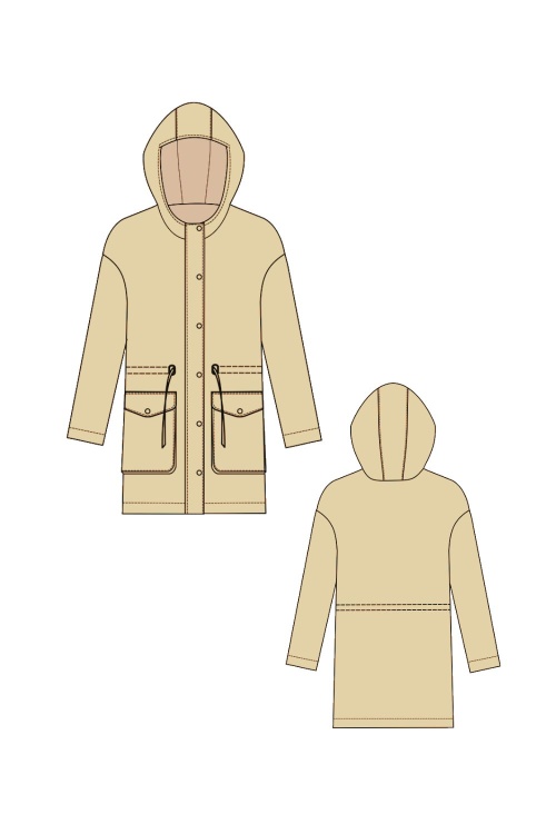 Выкройка женской парки_normal