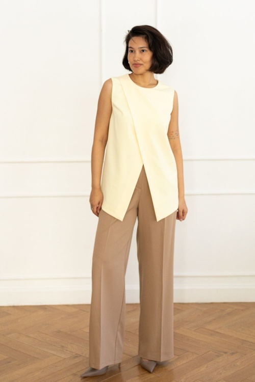 Выкройка жилета. Оригами коллекция «Акира»_normal