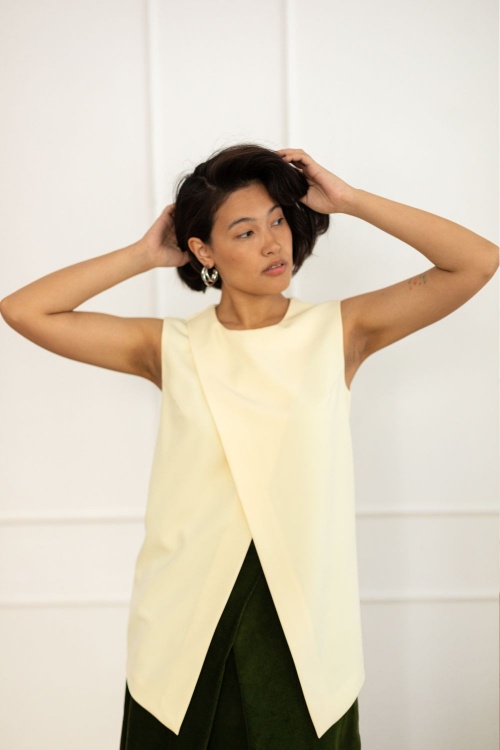 Выкройка жилета. Оригами коллекция «Акира»_normal