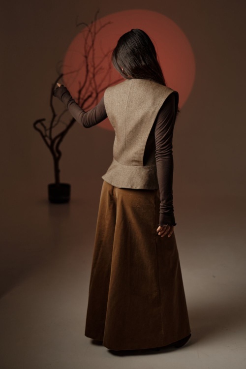 Выкройка жилета. Коллекция в азиатском стиле «Икигай»_normal