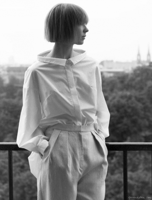 Выкройка блузы с широким воротником_normal